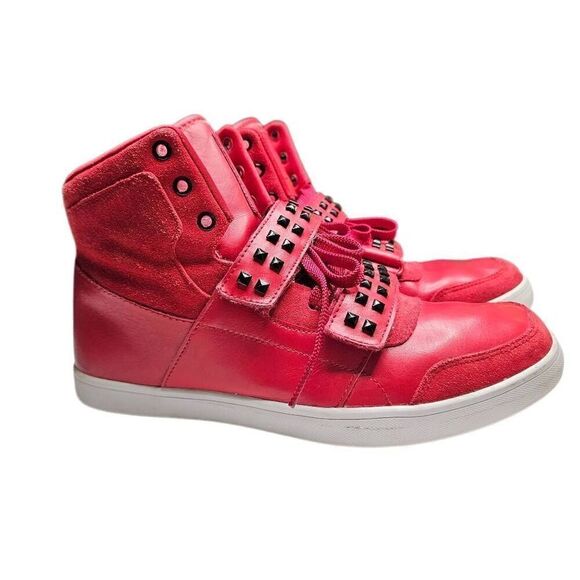 Reebok Dibello Mid Stud Red Sneaker Size 8 Rare main image 11